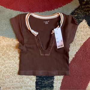 NEW Urban Outfitters Out From Under Go For Gold Seamless Top